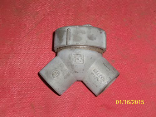 Hubbell / killark 1&#034; capped elbow  90 degrees hazardous locations  y-3 aluminum for sale