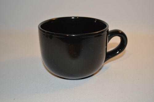 Coffee Cup or Soup Mug Black
