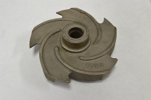 GOULDS 100-101-1203 3196 CENTRIFUGAL IMPELLER STAINLESS REPLACEMENT PART B216264