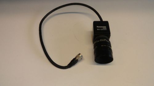 Panasonic WV-CD50 Security Camera w/ Fujinon TV lens 1:1.4/25  Lens