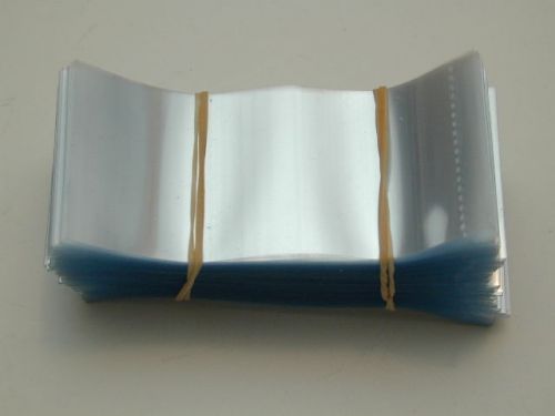 25mm clear pvc heat shrink wrap bands, set of 1000 units - sale! for sale