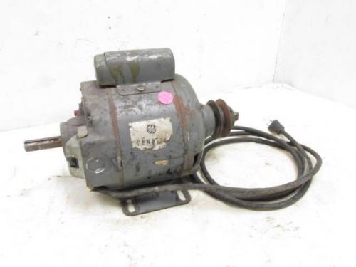 Good working 1/2 hp ge general electric ac motor 115v 7.5 amp 1725 rpm 1 phase for sale