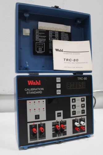 Wahl Calibration Standard TRC-80 + Instructions &amp;  Free Fast Shipping!!!