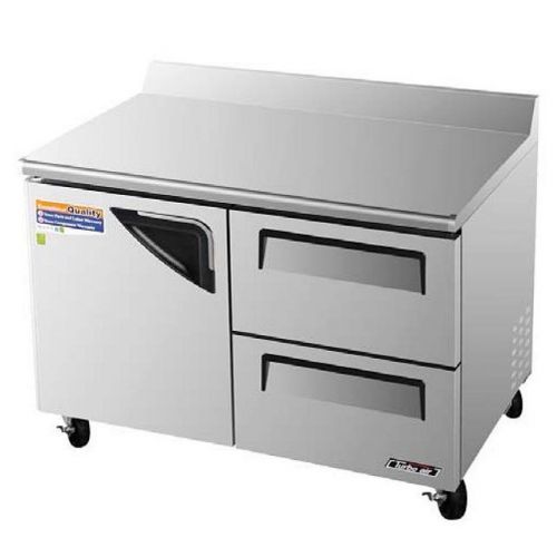 Turbo air twf-48sd-d2, 1 door and 2 drawer worktop freezer for sale