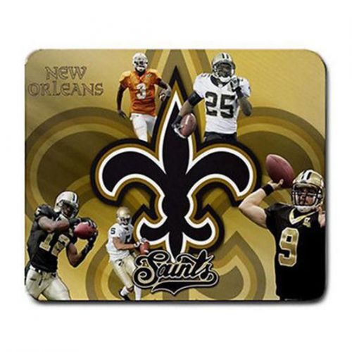 Hot Mouse Pad for Gaming with NEW ORLEANS SAINTS Great Gift