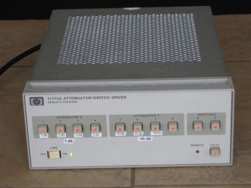 Hewlett Packard 11713A Attenuator/Switch Driver