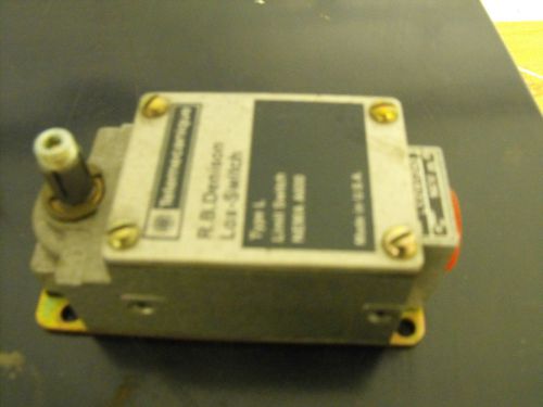 Telemecanique-R.B.Denison Lox-Switch, Type L , L100WS2M3