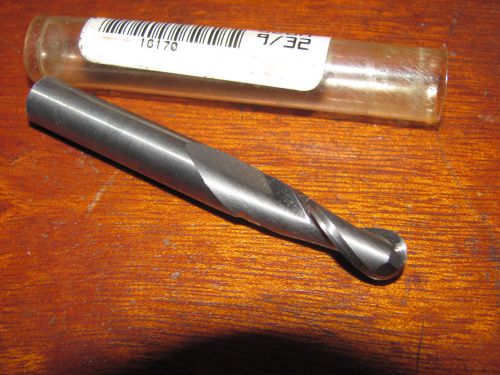 BRAND NEW SOLID CARBIDE 3/32&#034; BALL NOSE END MILL , 2 FLUTE  , GARR TOOL