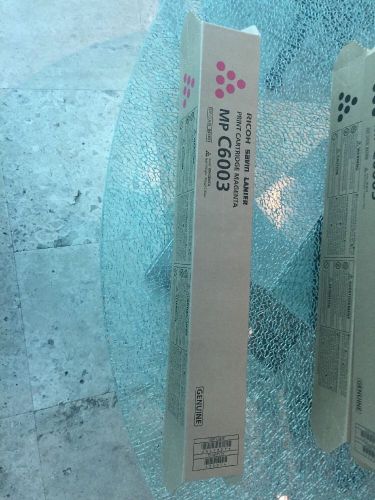 Genuine Ricoh Savin Lanier magenta Print Cartridge for the MP C6003