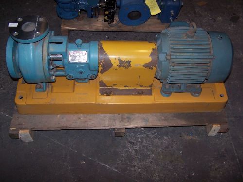 NEW GOULDS 3196 CENTRIFUGAL PUMP 316SS SIZE 2X3-6  100 GPM 230/460 VAC 5 HP