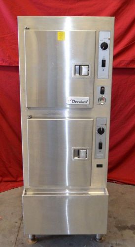 Cleveland 24cdp10 steamcraft ultra 10 direct steam double convection steamer  z for sale