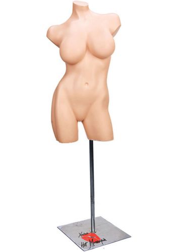 STANDING TORSO ONLY MANNEQUIN Woman Female Sexy Extremely Realistic Mannequins