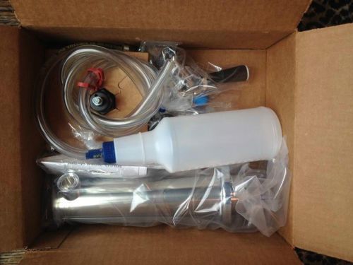 Homebrew kegerator kit with tower, tap, co2 tank, all hoses, brand new in box for sale