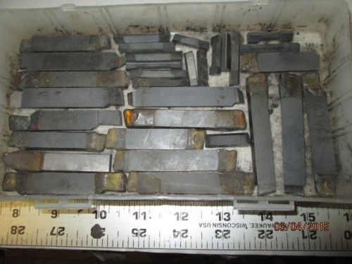 MACHINIST TOOLS LATHE MILL Large Lot of Solid Carbide Machinist Cutting Bit s