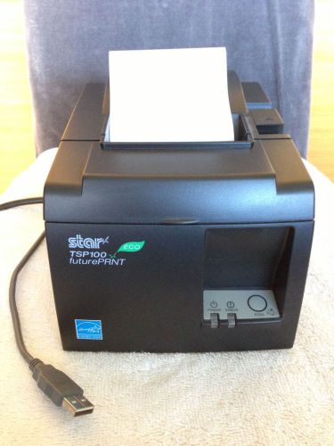 Star Micronics TSP100ECO POS USB Thermal Receipt Printer futurePRNT, barely used