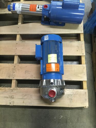 GOULDS 2ST1J5G4 NPE SERIES END SUCTION 316L STAINLESS CENTRIFUGAL WATER PUMP