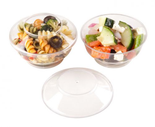 Restaurantware round 4 oz. deli cups with lids (100 count) for sale