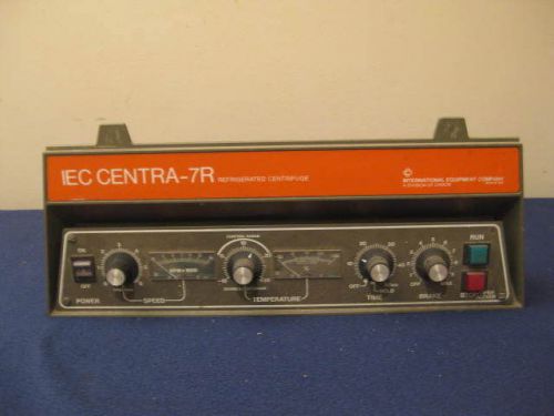 IEC CENTRA-7 Centrifuge Control Panel