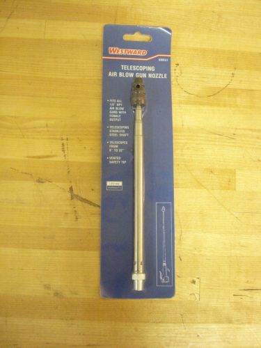 Telescoping air gun extension, 8 to 32&#034;, 1/4&#034; mnpt inlet, stainless steel for sale