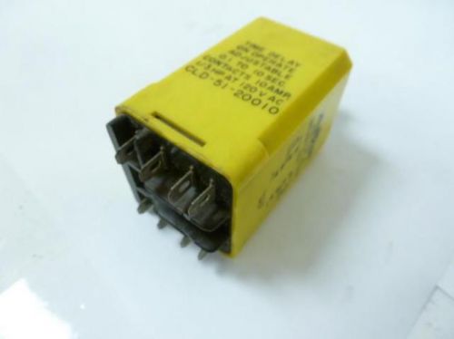 88368 Old-Stock, Potter&amp;Brumfield CLD-51-20010 Time Delay Relay 0.1-10 sec