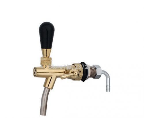 Beer tap faucet, Adjustable Faucet with golden plating,homebrew making tap
