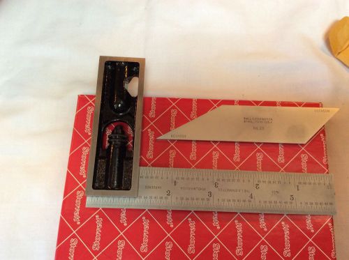 Starrett 13E  6&#034; double Square with graduated and bevel blade