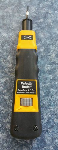 Paladin tools sure punch pro professional termination tool 3588 110/66 blade for sale
