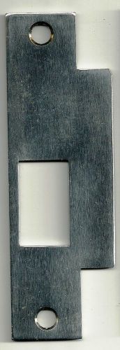 Locksmith 5_3/4&#034; H D Commercial Door Strike Plate Brushed Stainless Steel 26D