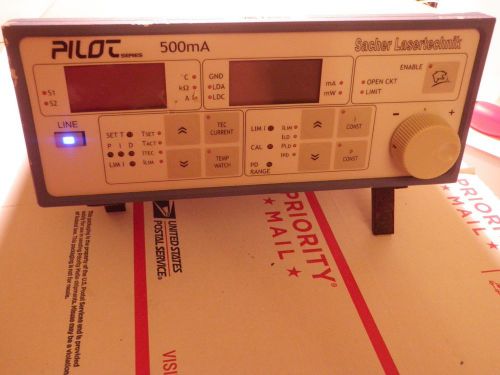 Sacher lasertechnik pilot series 500ma - powers on - not tested -  laser part?? for sale
