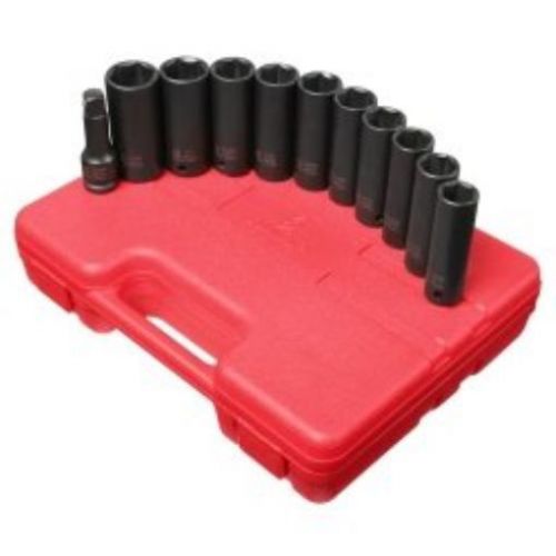 Sunex 2611 1/2-inch drive extra thin wall deep impact socket set for sale