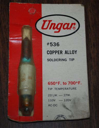 NOS Ungar 536 Copper Soldering Tip 776 777 Iron Heating Element