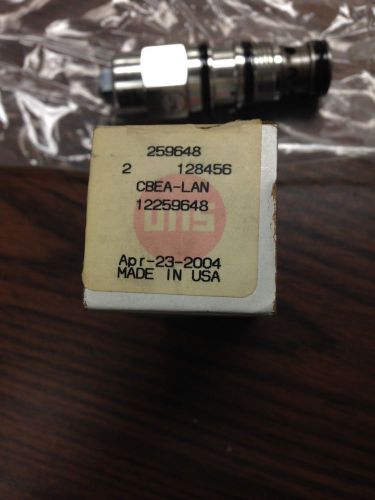 Sun hydraulics cbea-lan 12259648 piston relief valve for sale
