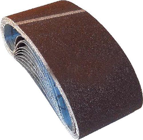 Hitachi 995570 4-Inch by 24-Inch Sanding Belt with CC120 Grit for SB10T  10-Pack
