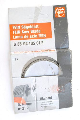 Fein 2 1/2 inch Diamond tile grout saw blade 6 35 02 105 01 2