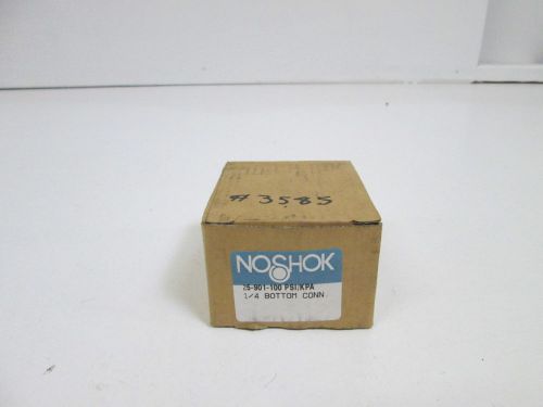 NOSHOK PRESSURE GAUGE 25-901-100 PSI/KPA 1/4&#034; *NEW IN BOX*