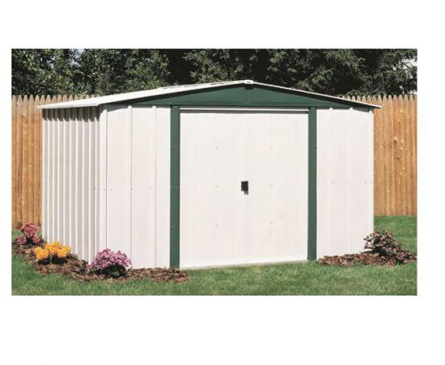 Arrow metal shed 10&#039;x 8&#039;-hm108-m medium outdoor/garden storage diy shed kit for sale