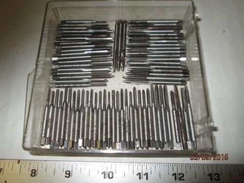 MACHINIST TOOLS LATHE MILL Machinist Lot of MCRO Threading Taps for Sherline