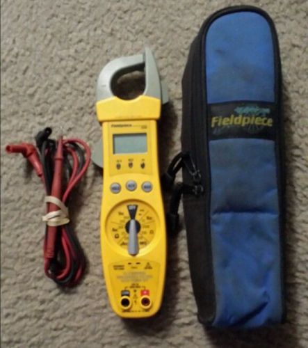 Fieldpiece SC66 Manual Ranging Clamp Meter with Genuine Leads - Tested