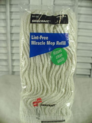 Skilcraft  MR 936 Lint-Free Miracle Mop Refill Made in USA for MR 926 New NIP