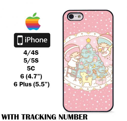 Little Twin Stars Cute Japan Anime Hard iPhone 4 4S 5 5S 5C 6 6 Plus Case Cover