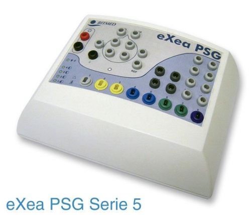 eXea PSG Series 5 Polysomnograph with Software &amp; Manual (NEW) &amp; SENSORS