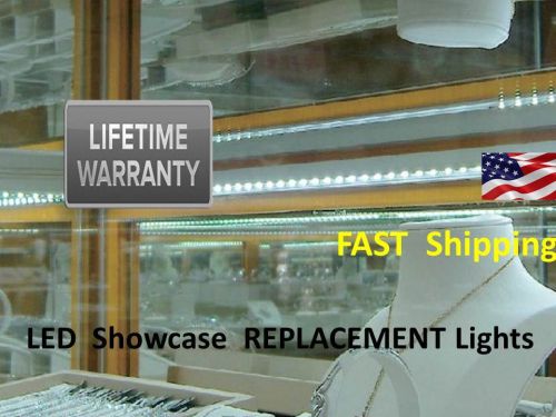 Showcase led lighting ___ l.e.d. show case glass display lights ring 16 feet for sale