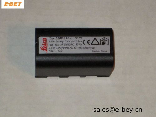 Compatible GEB221  BATTERY FOR LEICA TOTAL STATIONS