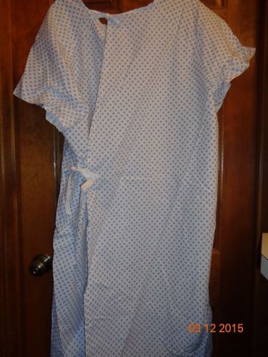 Medical Examination Room Cover-up Tie-Back &#034;Johnny&#034; Gown
