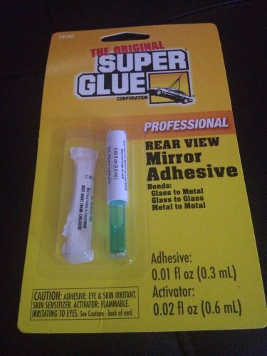 Super Glue Professional Strength Rear View Mirror Adhesive 15193