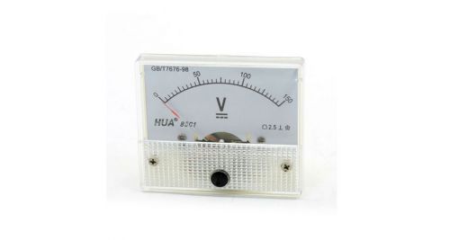 Class 2.5 Accuracy DC 0-150V Analog Voltage Panel Meter