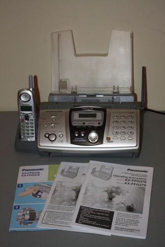 Panasonic KX-FPG379 2.4 GHz Cordless Phone System with FAX and Copier
