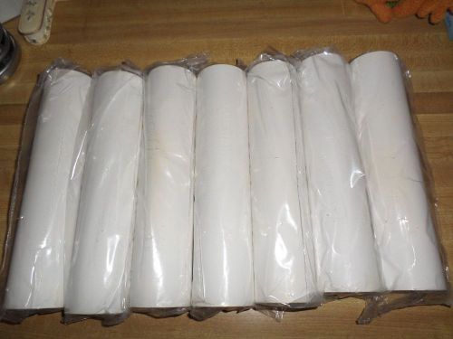 7 Rolls Staples NCR Thermal Fax Paper 7/16 inch Core 8.5 in 80 ft Free Shipping