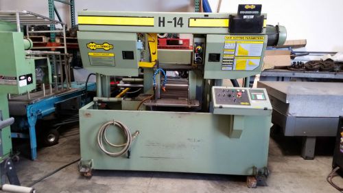 Hyd-mech hyd mech h-14a horizontal bandsaw auto for sale