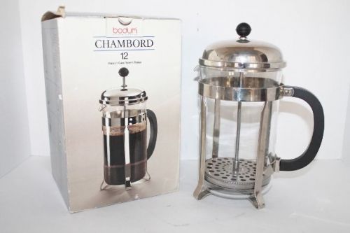 VTG Chambord Coffee Press by Bodum #1912 (12 cups)
